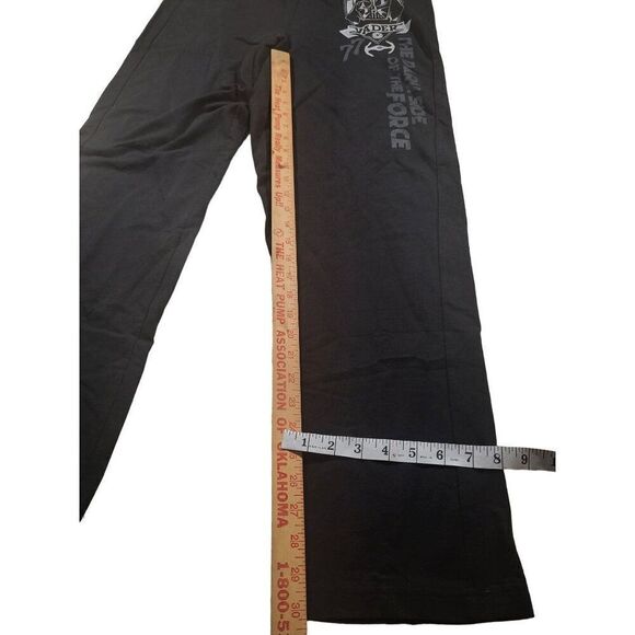 Disney Star Wars Sweatpants Men Sz M Vader The Dark‎ Side Of The Force 77 - Picture 5 of 7